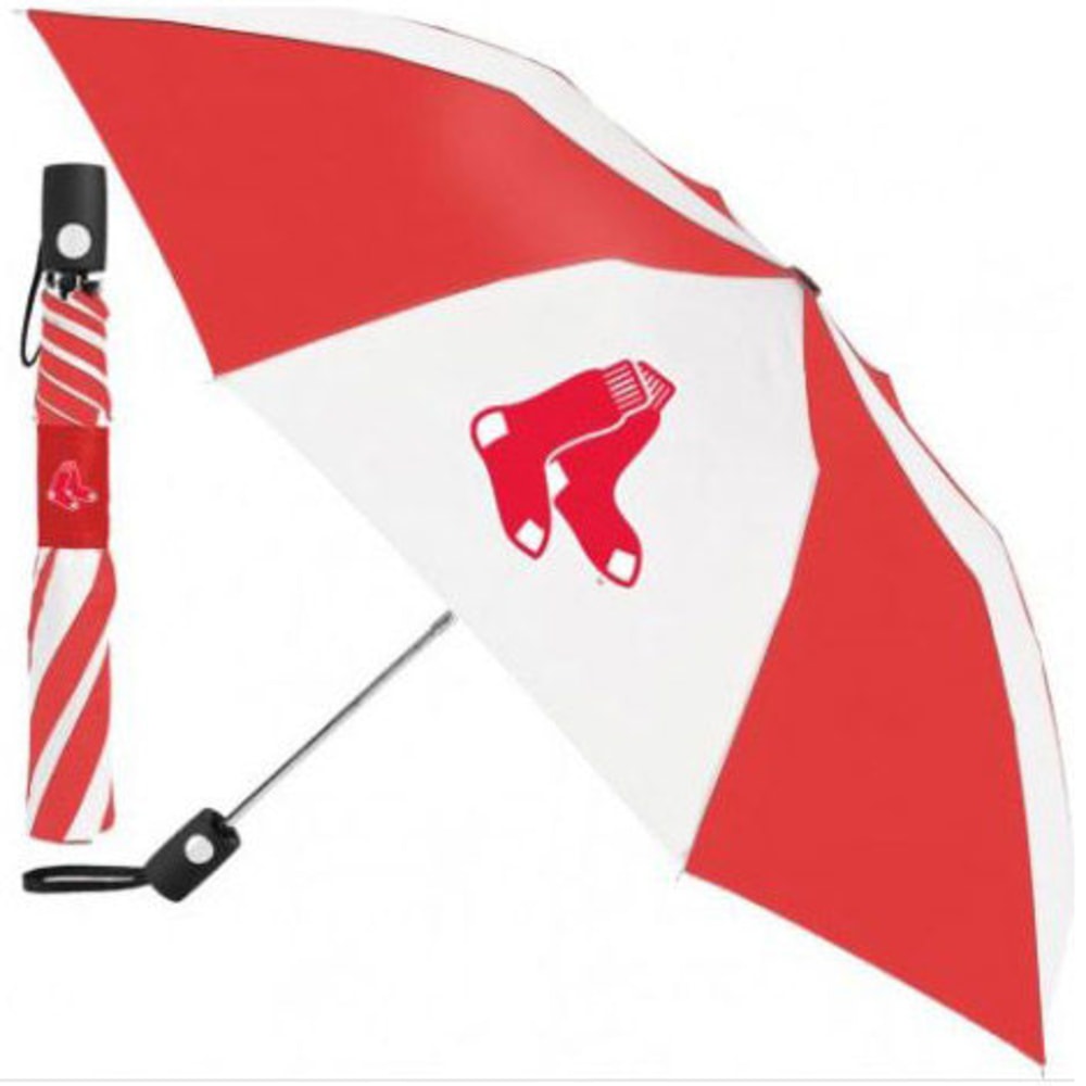 BOSTON RED SOX Automatic Folding Umbrella ONE SIZE