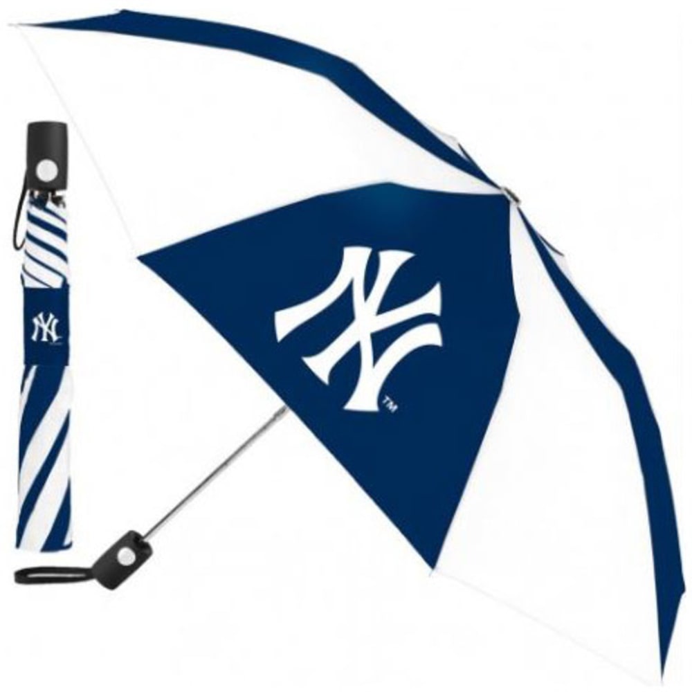 NEW YORK YANKEES Automatic Folding Umbrella ONE SIZE