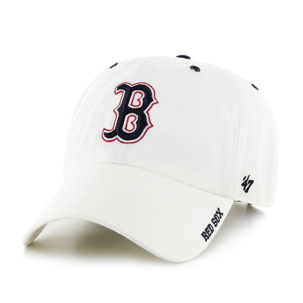BOSTON RED SOX Men's '47 Ice White Adjustable Cap ONE SIZE
