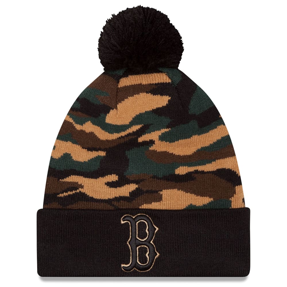 BOSTON RED SOX Camo Captivate Knit Hat - Bob’s Stores