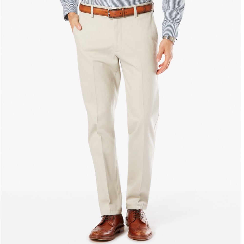 DOCKERS Men's Signature Stretch Slim Fit Khakis - Discontinued Style 30/30