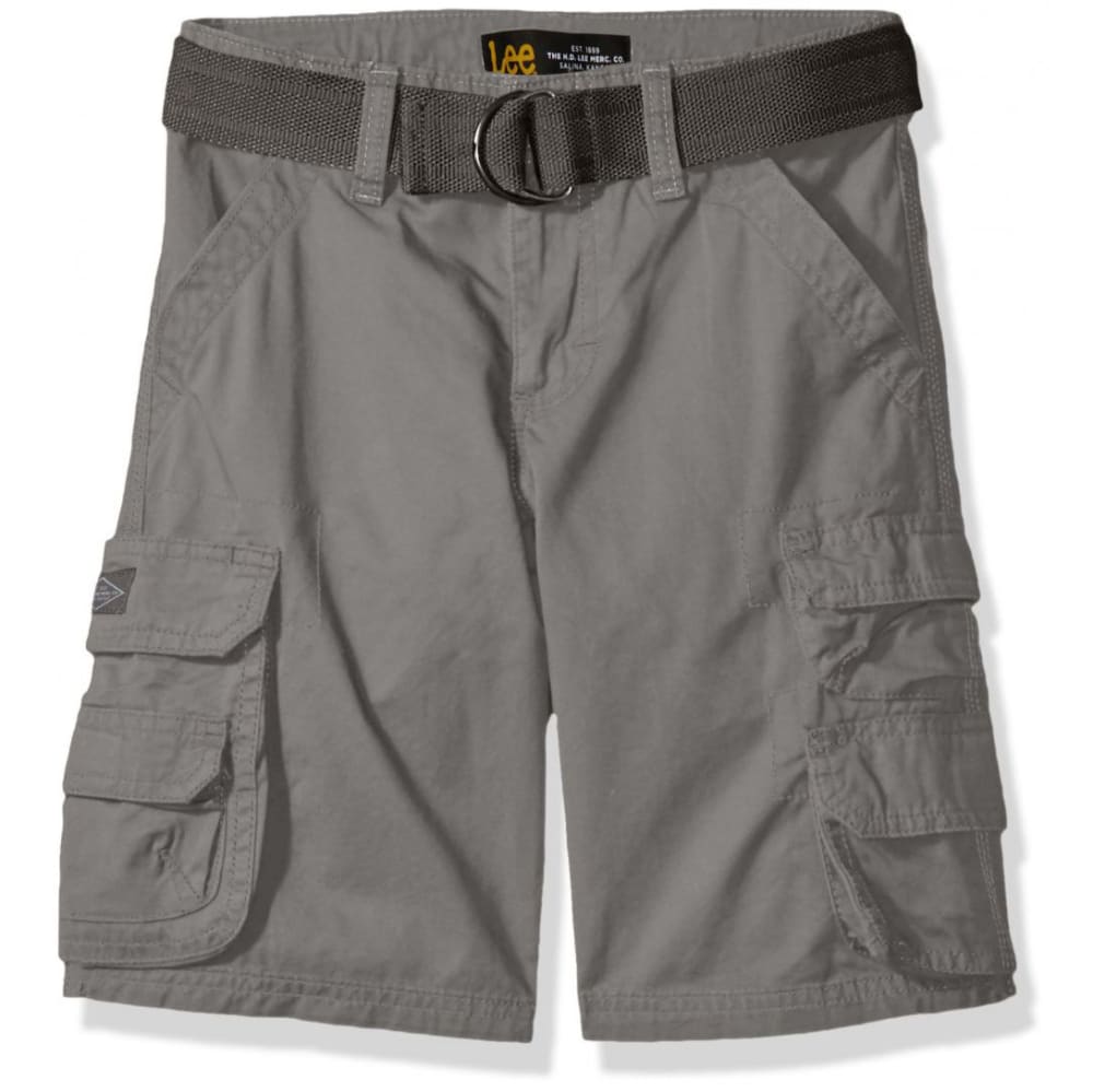 LEE Boys' Wyoming Solid Cargo Shorts 8