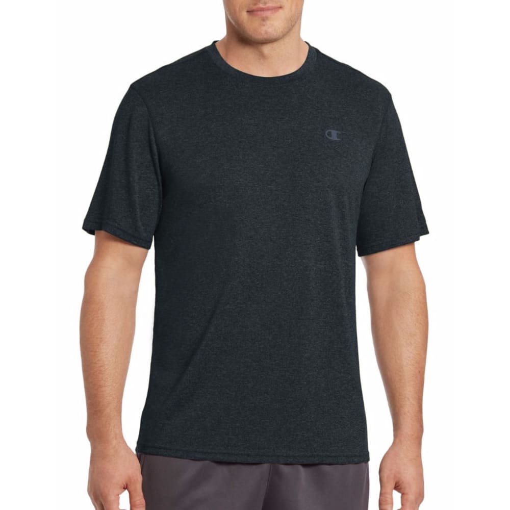 CHAMPION Men's Vapor Heather Short Sleeve T-Shirt M