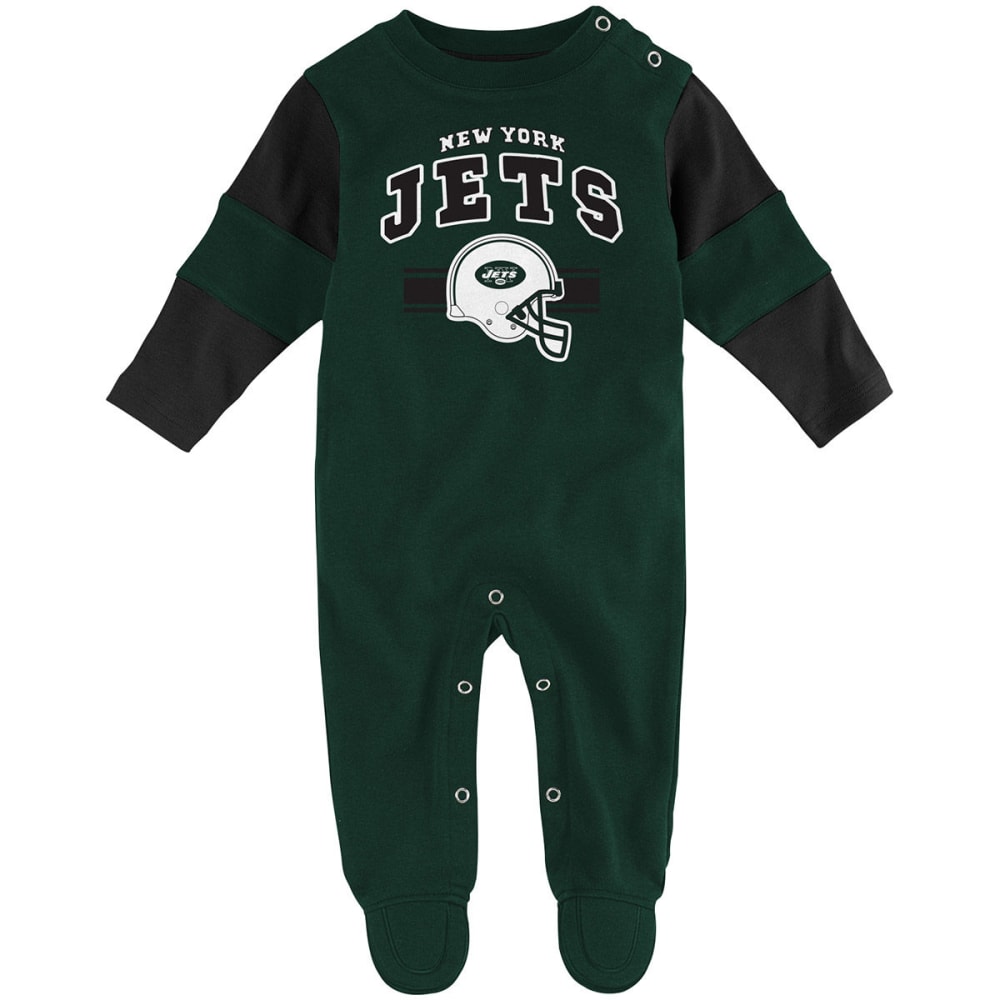 NEW YORK JETS Infant Boys' Team Believer Coveralls 0-3M