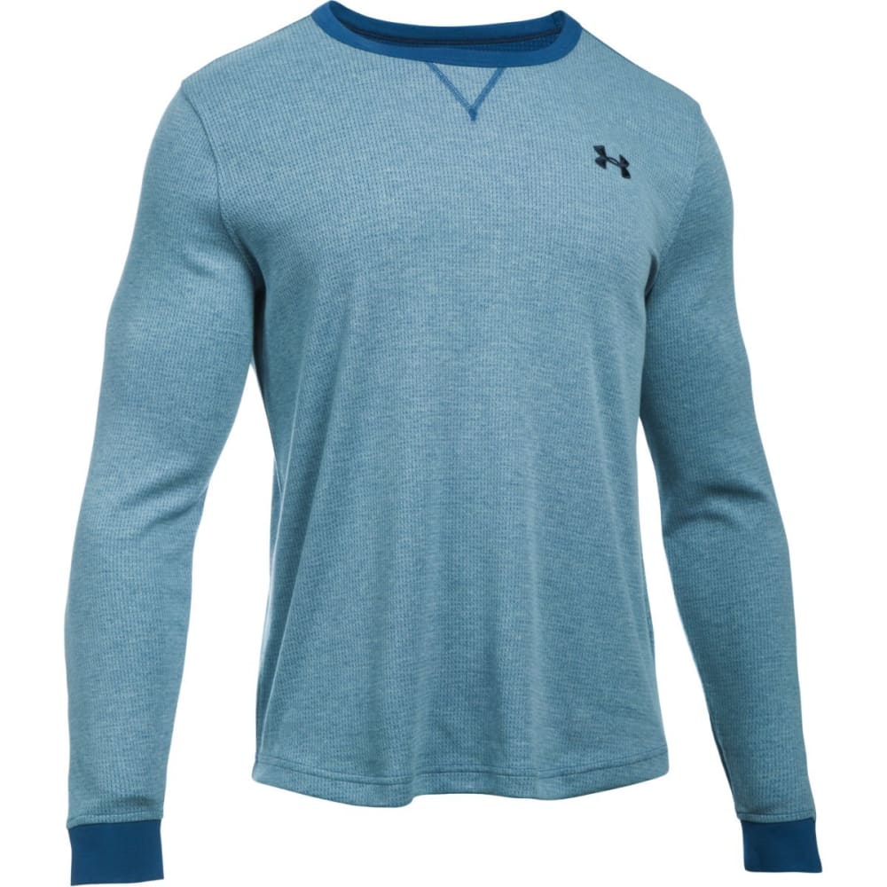 UNDER ARMOUR Men's Waffle Crewneck Shirt S