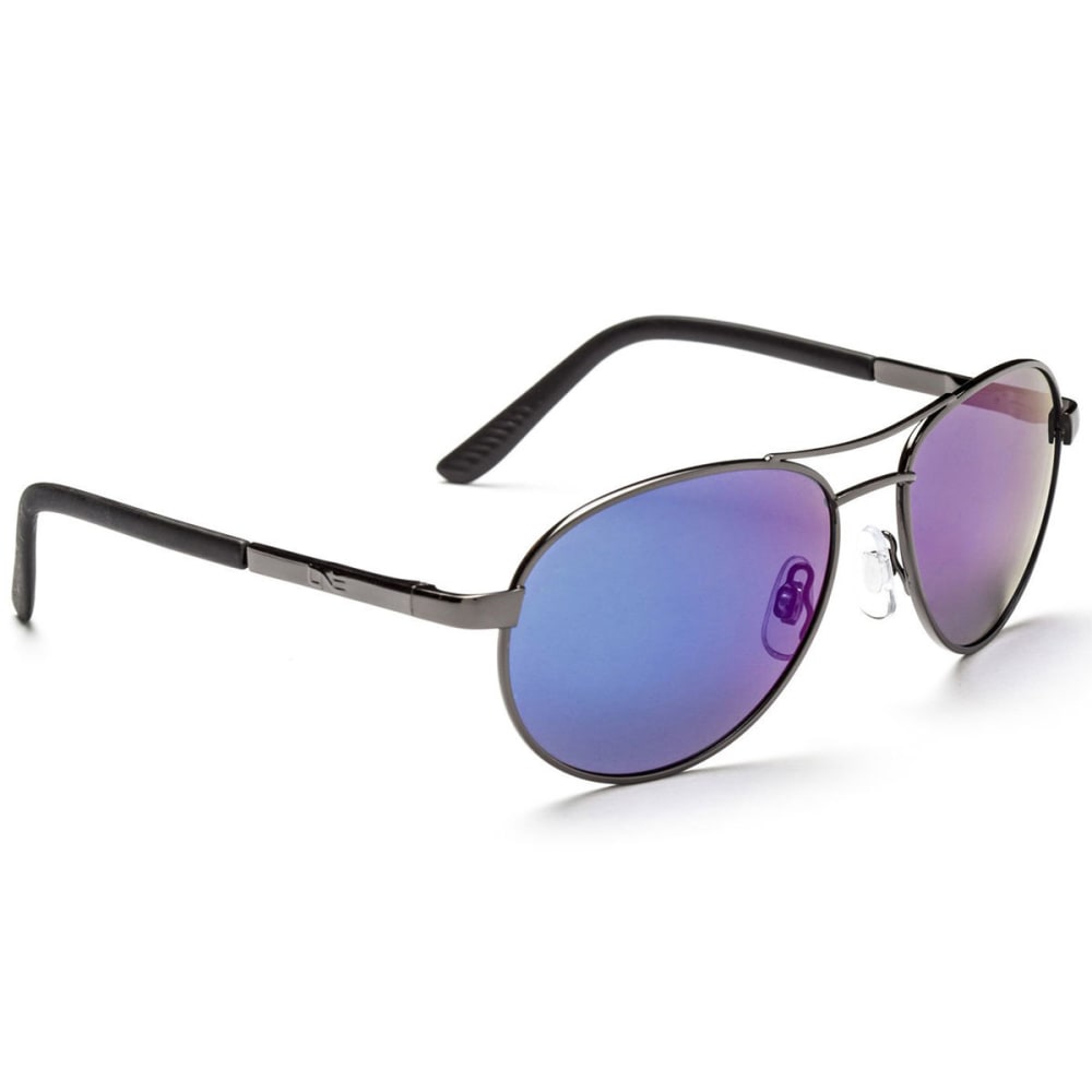 ONE BY OPTIC NERVE Women's Siren Polarized Sunglasses, Gunmetal ONESIZE