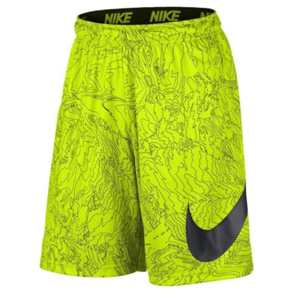 NIKE Men's 9 in. Dry Topo Print Training Shorts S