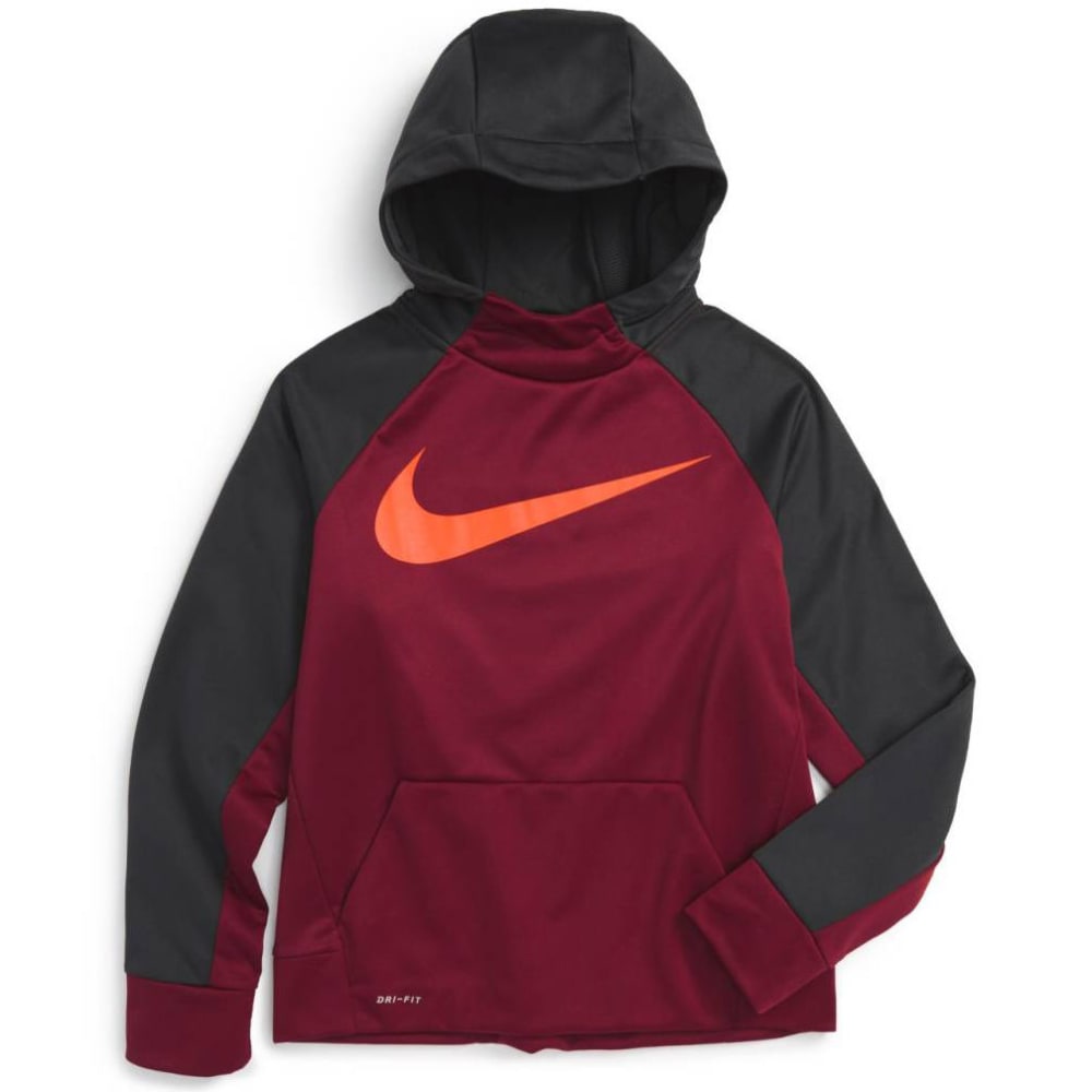 NIKE Big Boys' Therma Training Pullover Hoodie S