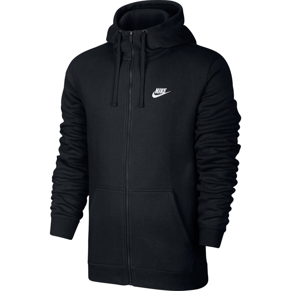 Nike Mens Fleece Club Full Zip Hoodie Bobs Stores