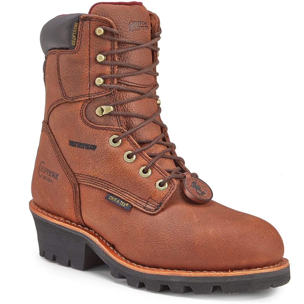 CHIPPEWA Men's 8 in. 99900 Pitstop Insulated Waterproof Steel Toe ...