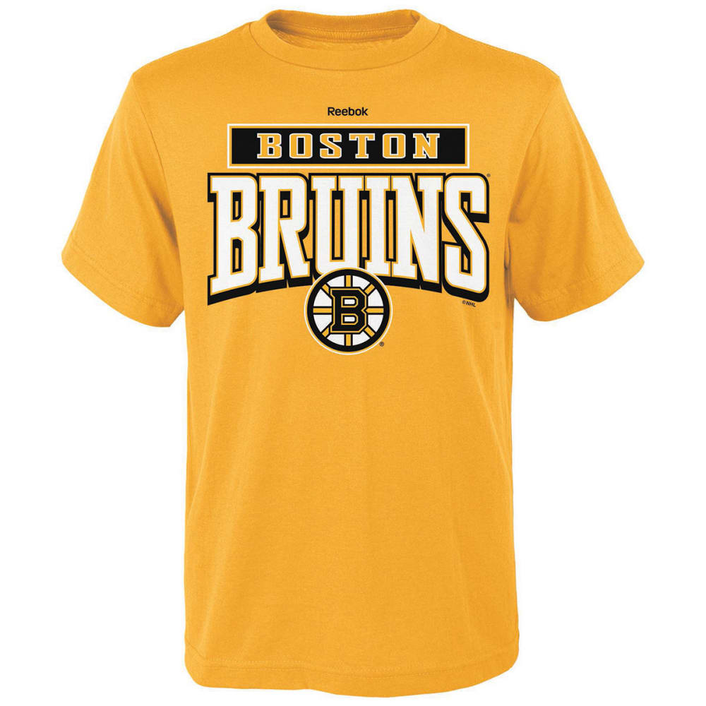 REEBOK Boys' Boston Bruins Totally Cool Short-Sleeve Tee S
