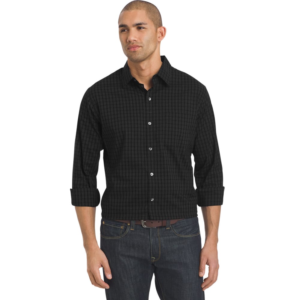 VAN HEUSEN Men's Woven Traveler Shirt - Bob’s Stores