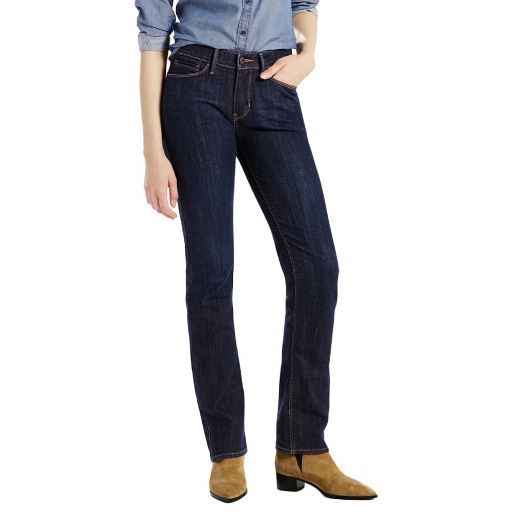 LEVI'S Women's 525 Perfect Waist Straight Jeans, Short Length - Bob’s ...