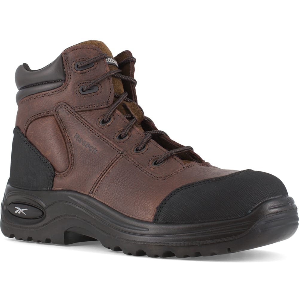 REEBOK WORK Men's Trainex Composite Toe 6" Work Boots, Medium Width 6