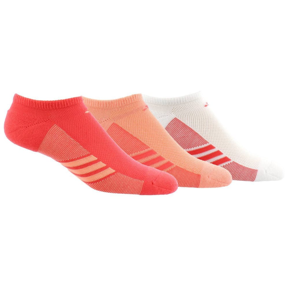 ADIDAS Women's Climalite Cool Superlite No Show Socks, 3 Pack 9-11