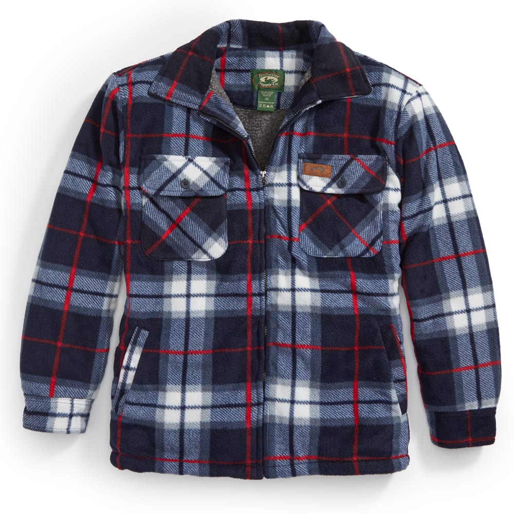 STILLWATER SUPPLY CO. Men's Plaid Shirt Jacket - Bob’s Stores