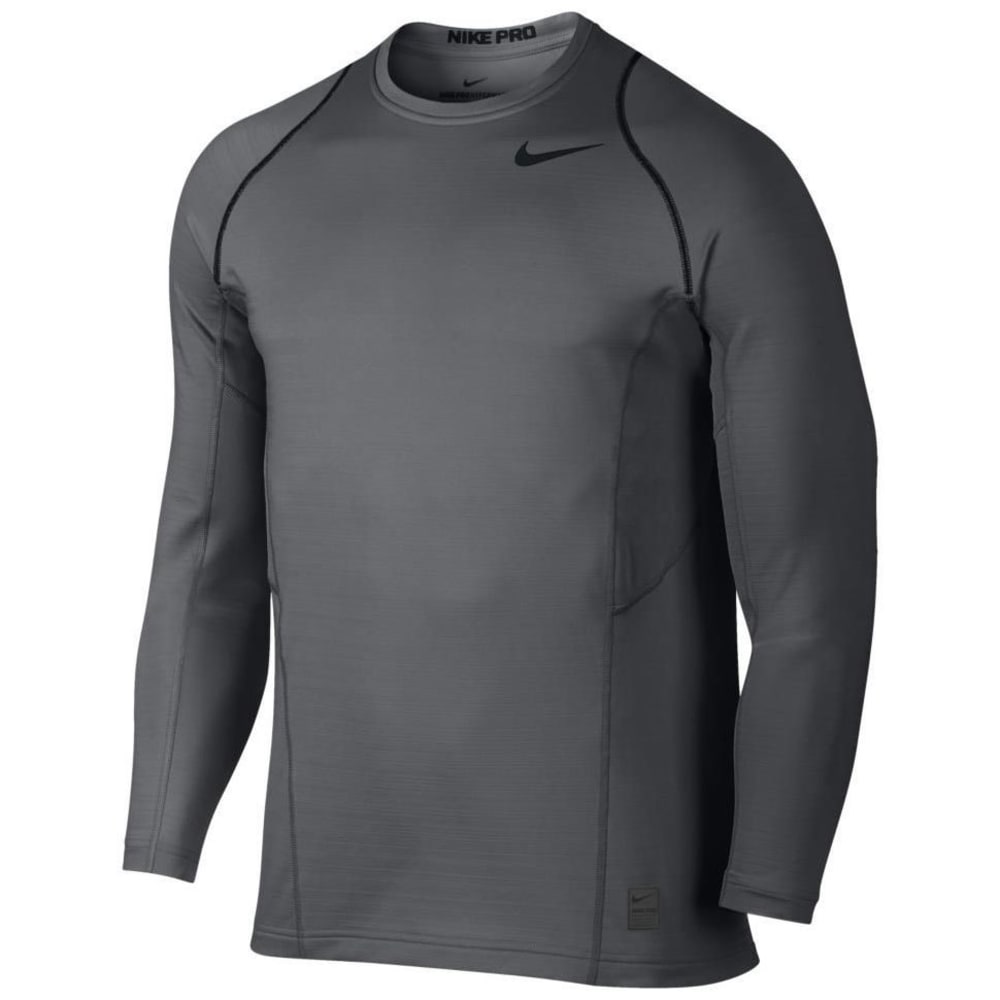 NIKE Men's Pro Hyperwarm Fitted Long-Sleeve Training Top - Bob’s Stores