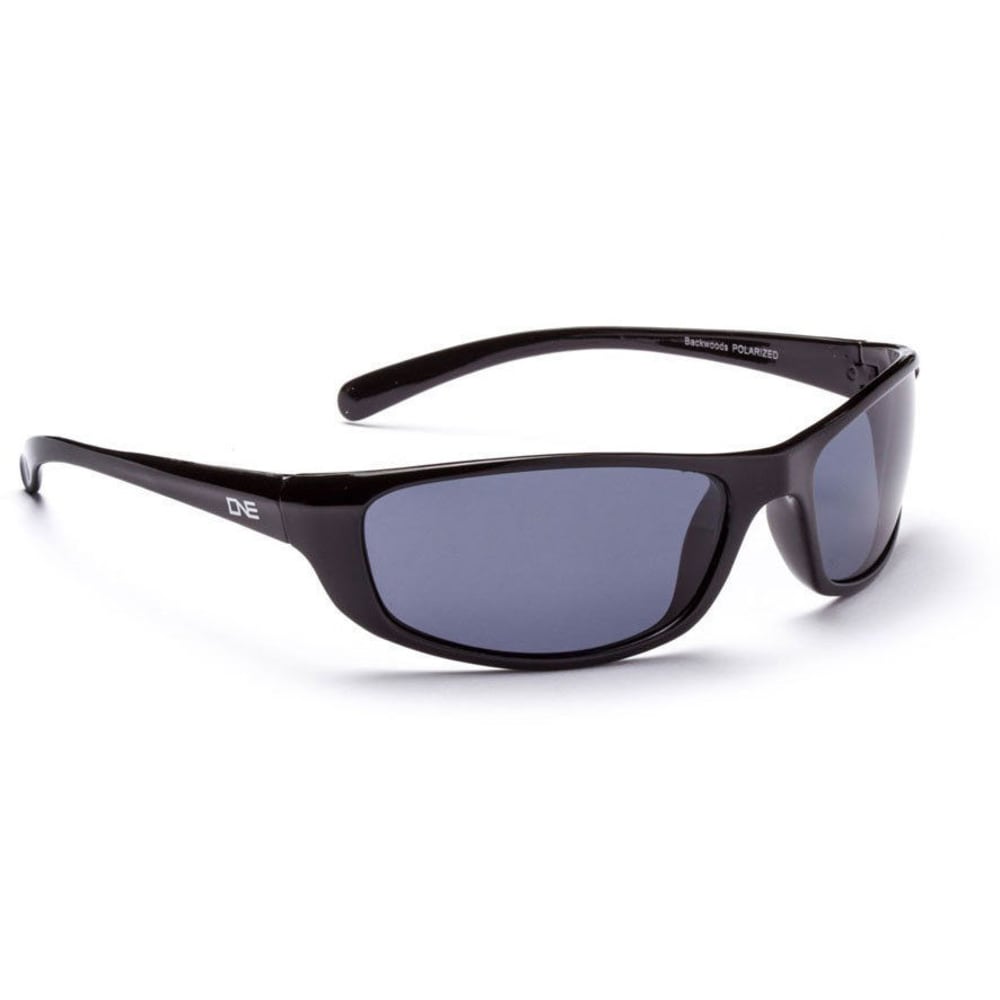ONE BY OPTIC NERVE Backwoods Sunglasses, Black ONE SIZE