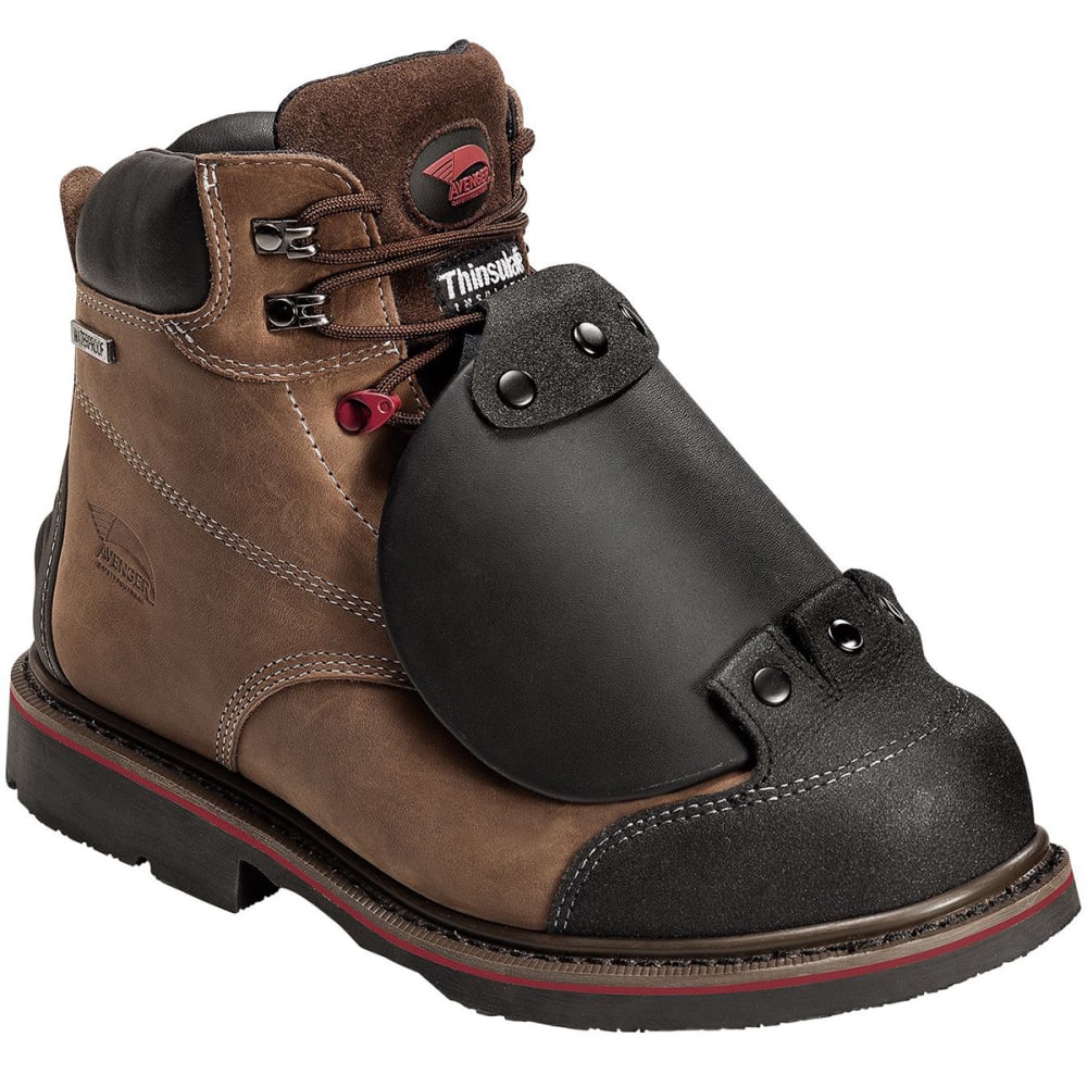 AVENGER Men's 7388 Composite Toe Waterproof Metguard Work Boots 8