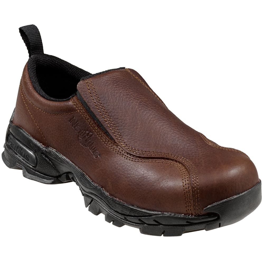 NAUTILUS Men's 1620 Steel Toe Slip-on Work Shoe 9.5