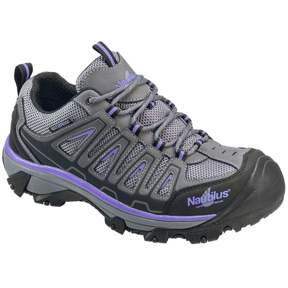 NAUTILUS Women's 2258 Steel Toe Waterproof Work Shoe, Wide 6