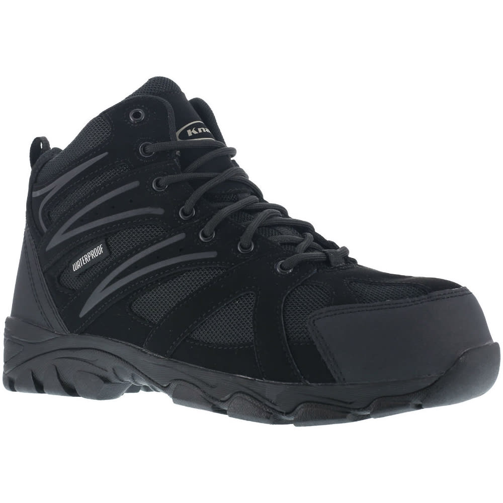 KNAPP Men's Ground Patrol Composite Toe Hiking Boots, Wide Width 7