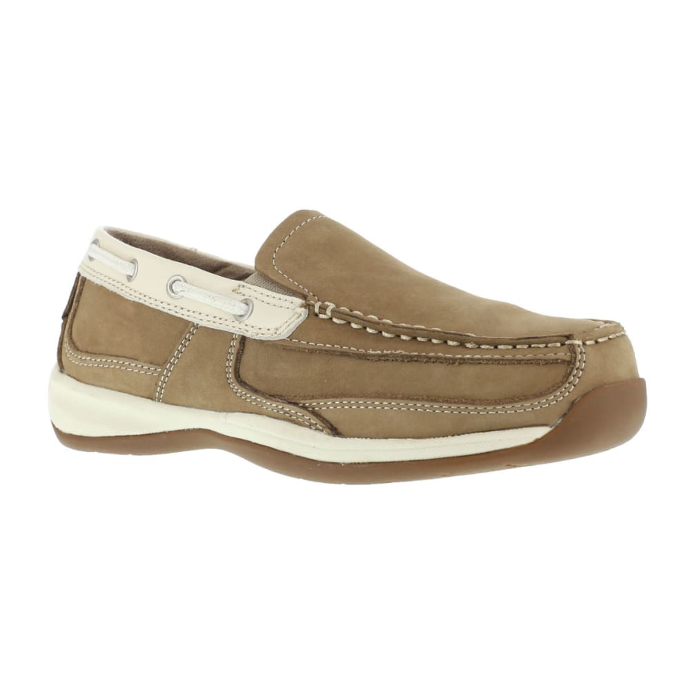 ROCKPORT WORKS Women's Sailing Club Shoes, Wide 6
