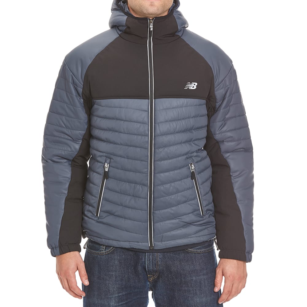 NEW BALANCE Men's Hooded Puffer Jacket - Bob’s Stores