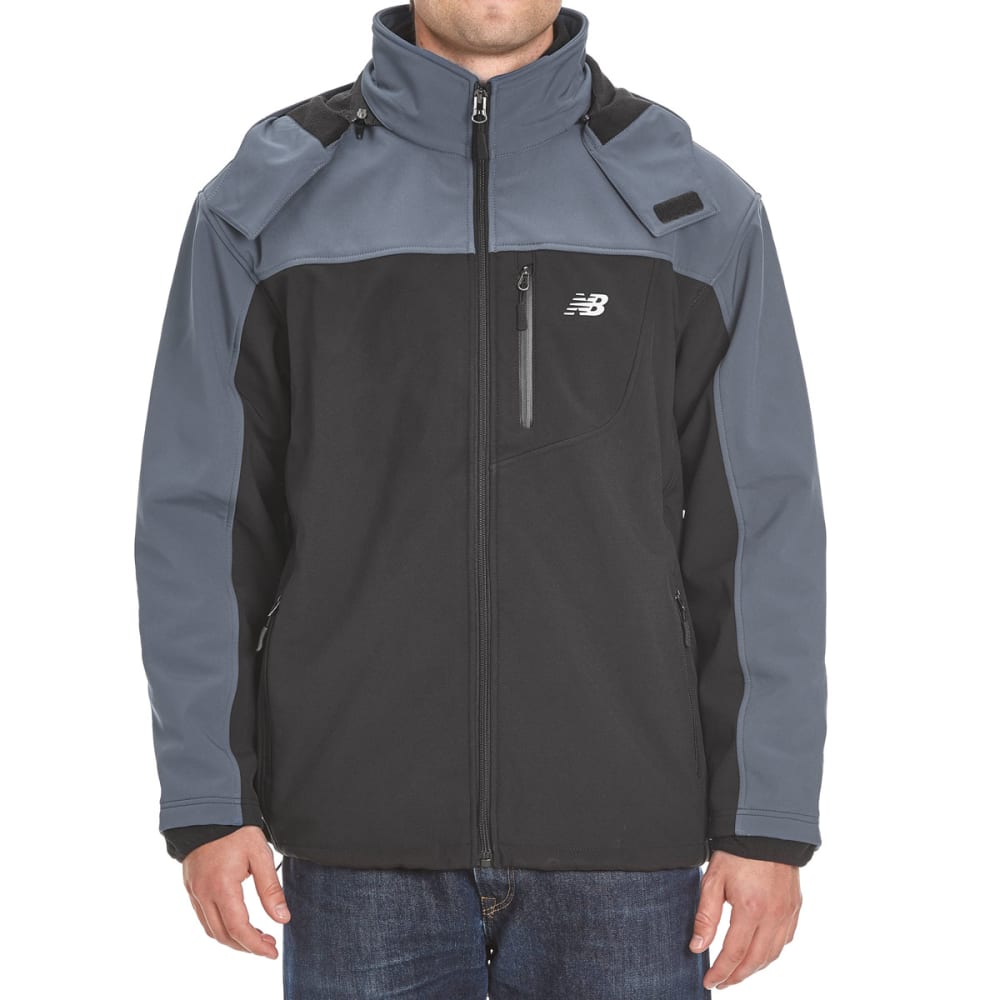 new balance soft shell hooded jacket