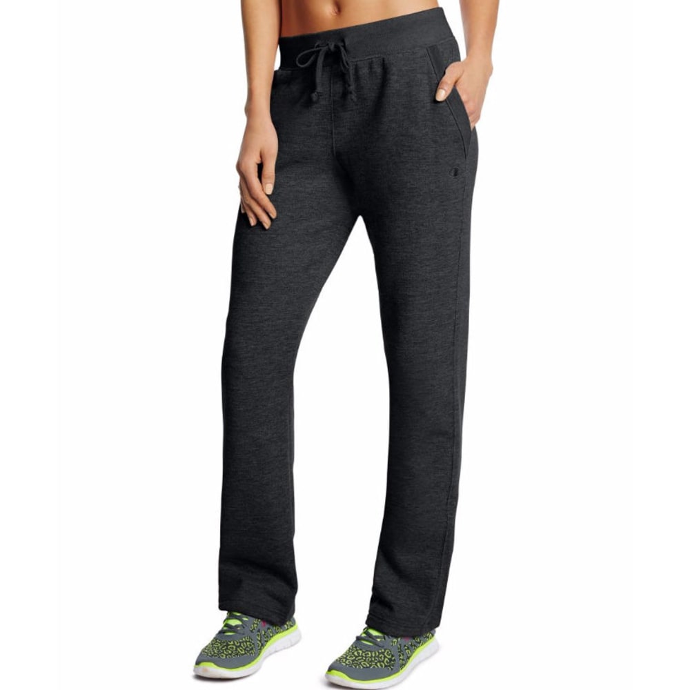 Champion Womens Fleece Open Bottom Pants Bobs Stores