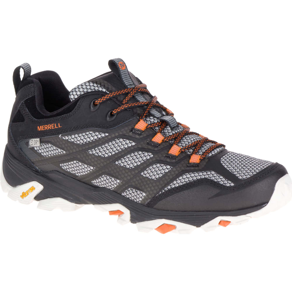 MERRELL Men's Moab FST Waterproof Wide Sneaker, Black 7