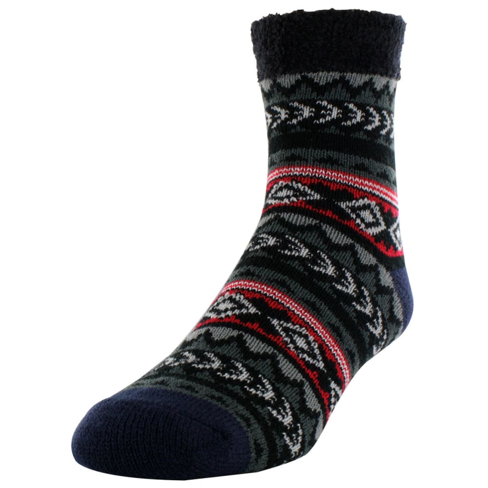 SOF SOLE Men's Fireside Tribal Indoor Socks L