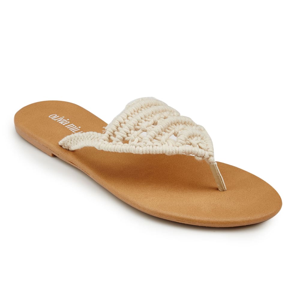 OLIVIA MILLER Women's Crochet Sandals - Bob’s Stores