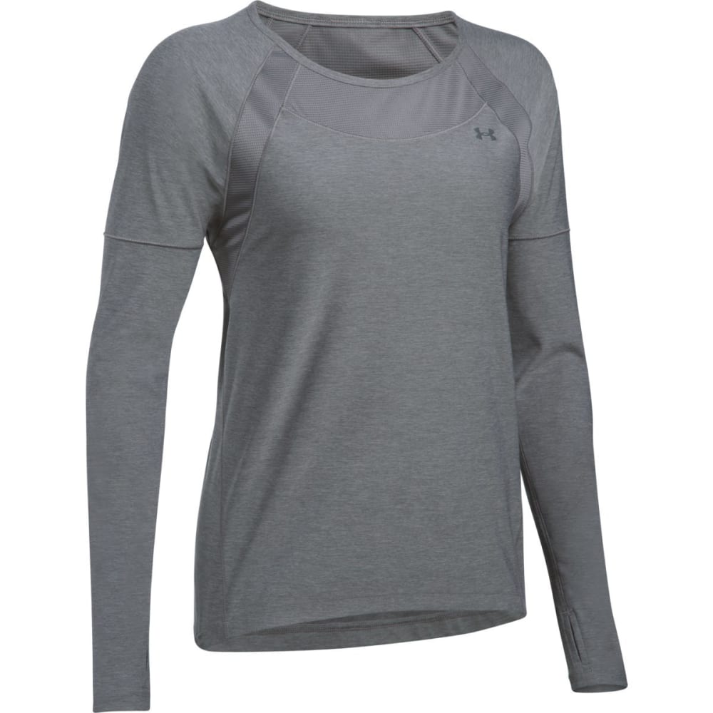 UNDER ARMOUR Women's Armour Sport Twist Long-Sleeve Shirt XS