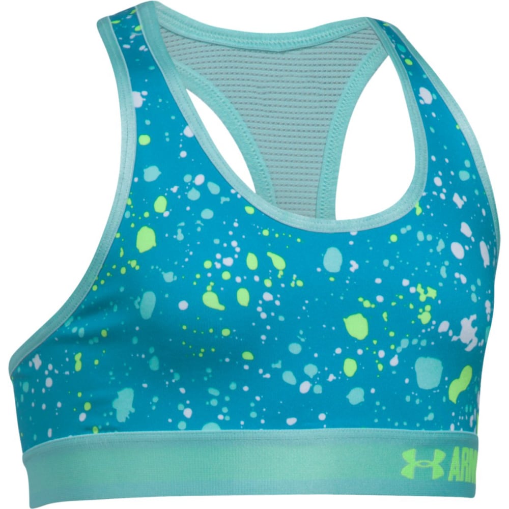 Girls' HeatGear® Armour Printed Sports Bra