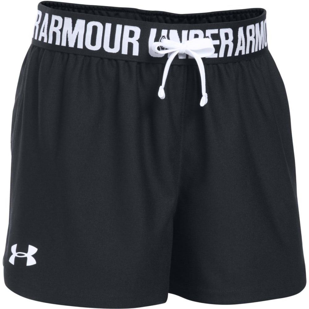 UNDER ARMOUR Girls' Play Up Running Shorts S