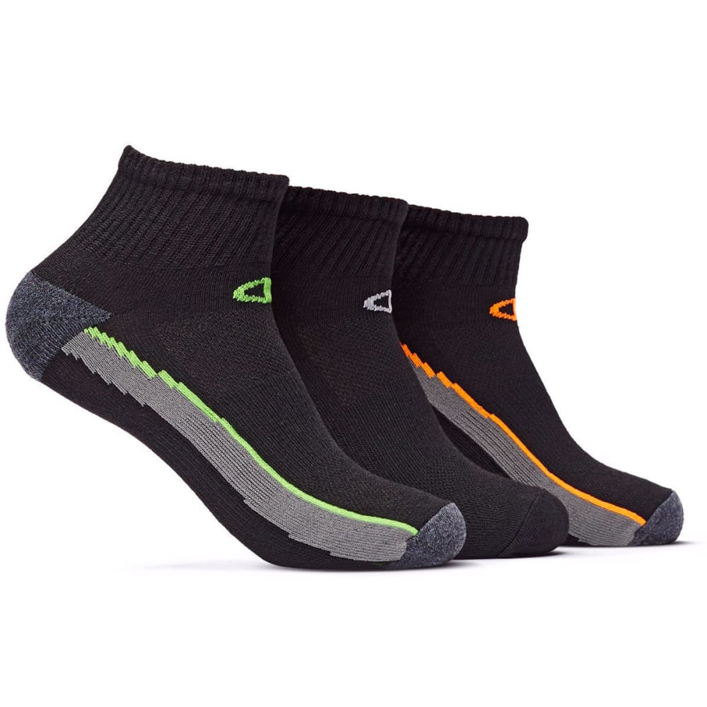 CHAMPION Men's Performance Ankle Socks, 3 Pack S