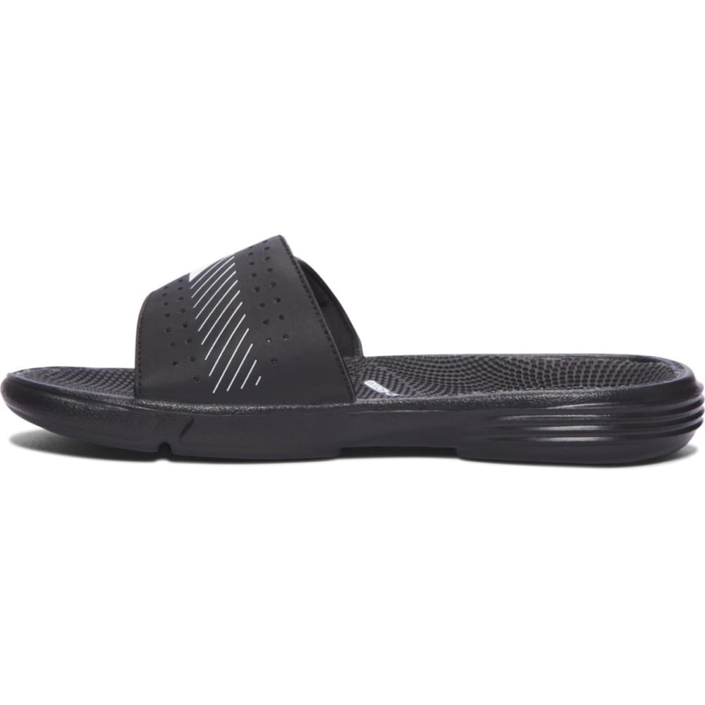 men's under armour micro g compression ev slide sandals