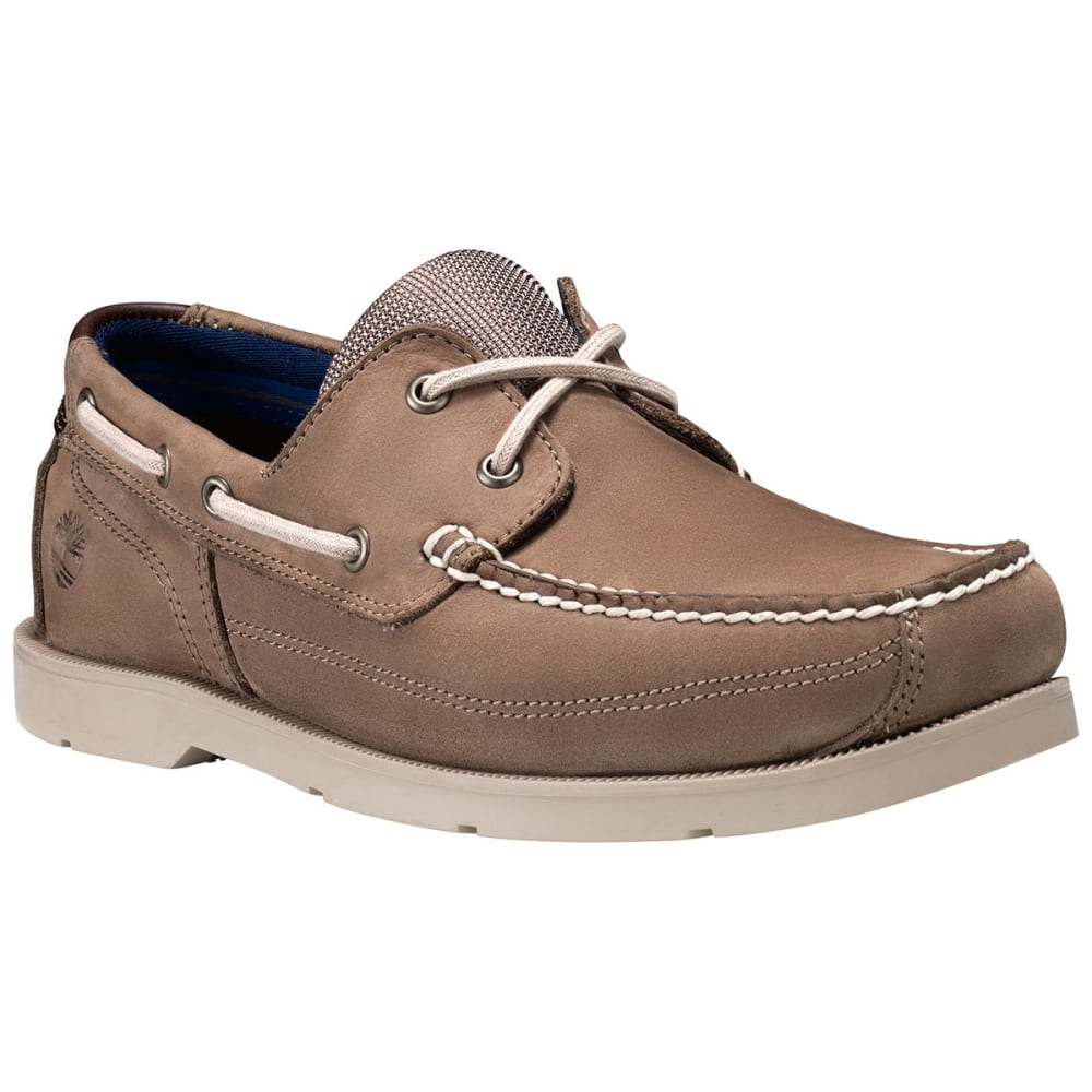 TIMBERLAND Men's Piper Cove Boat Shoes, Light Brown 8