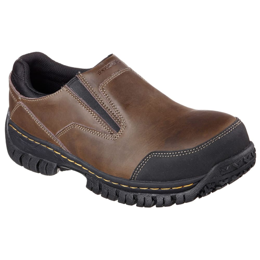 SKECHERS Men's Work Relaxed Fit: Hartan Steel Toe Work Shoes - Bob’s Stores