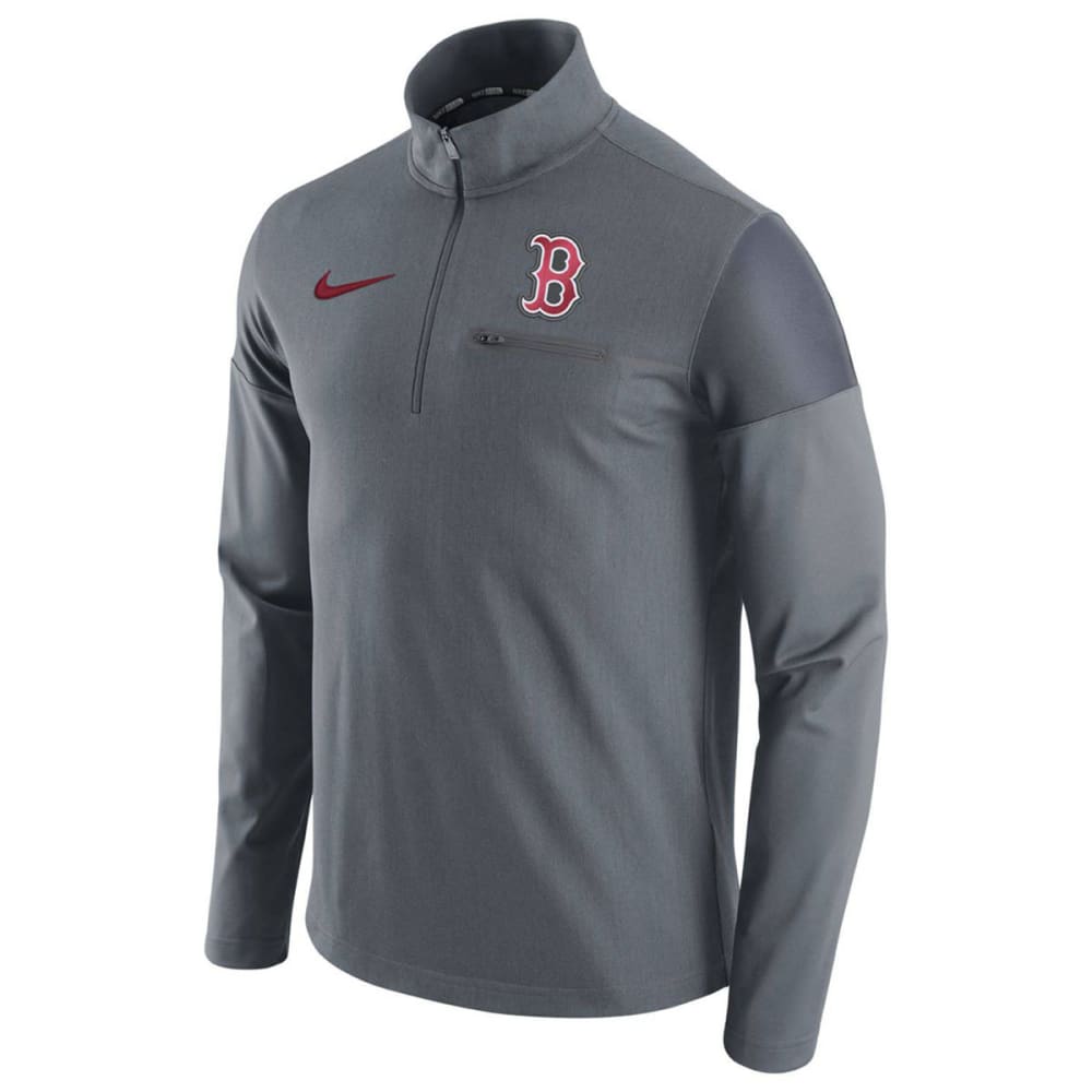 NIKE Men's Boston Red Sox Dry Elite Half Zip Pullover M