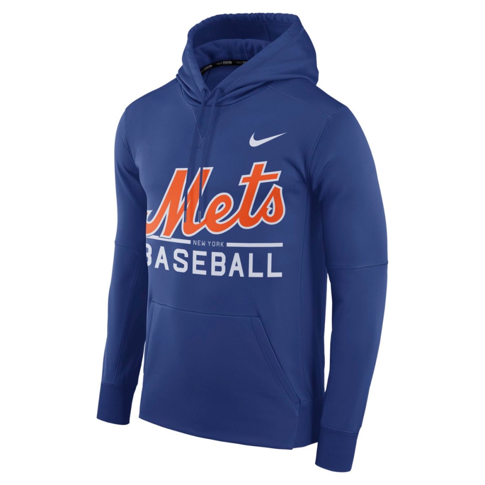 NIKE Men's New York Mets Therma Pullover Hoodie M
