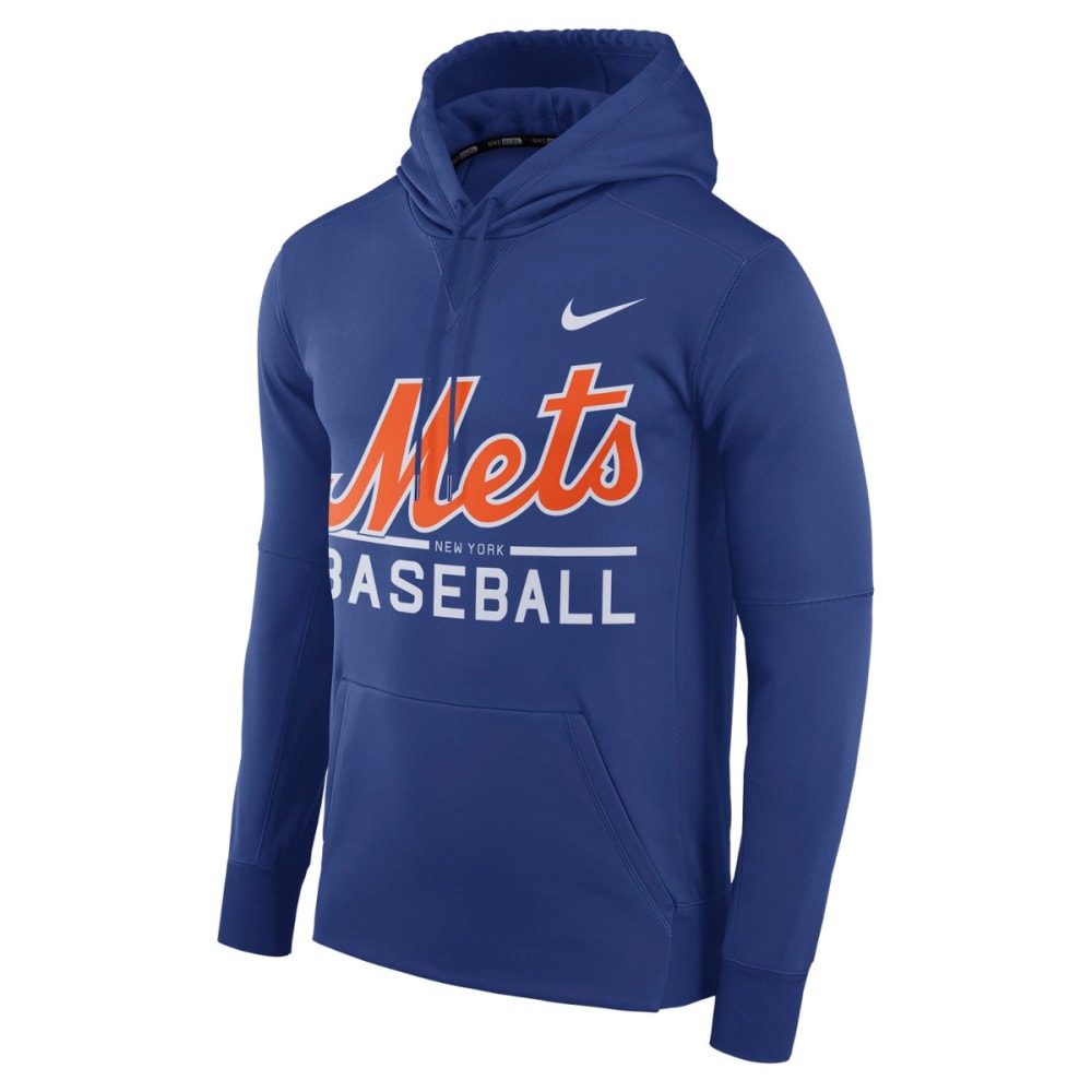 NIKE Men's New York Mets Therma Pullover Hoodie - Bob’s Stores