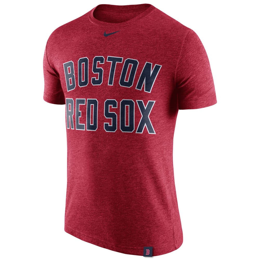 NIKE Men's Boston Red Sox Tri-Blend DNA Short-Sleeve Tee M