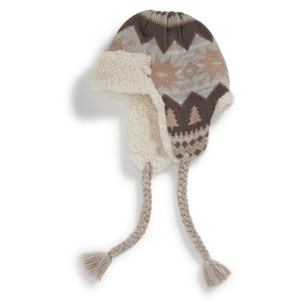 MUK LUKS Women's Traditional Marled Nordic Trapper Hat - Bob’s Stores