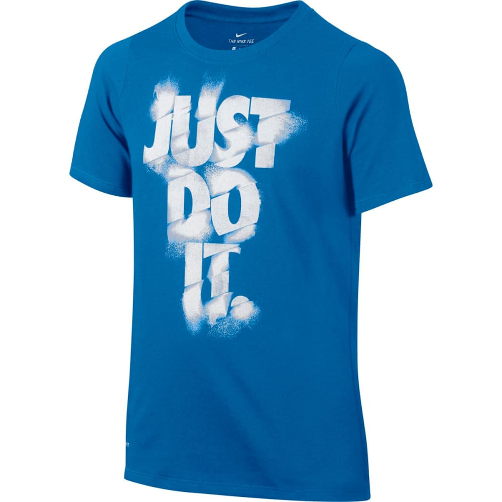 NIKE Big Boys' Dry Just Do It Grind Short-Sleeve Tee S