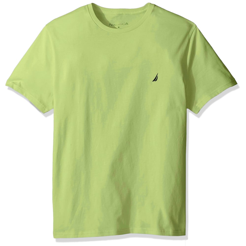 NAUTICA Men's Solid Short Sleeve Crewneck Tee M