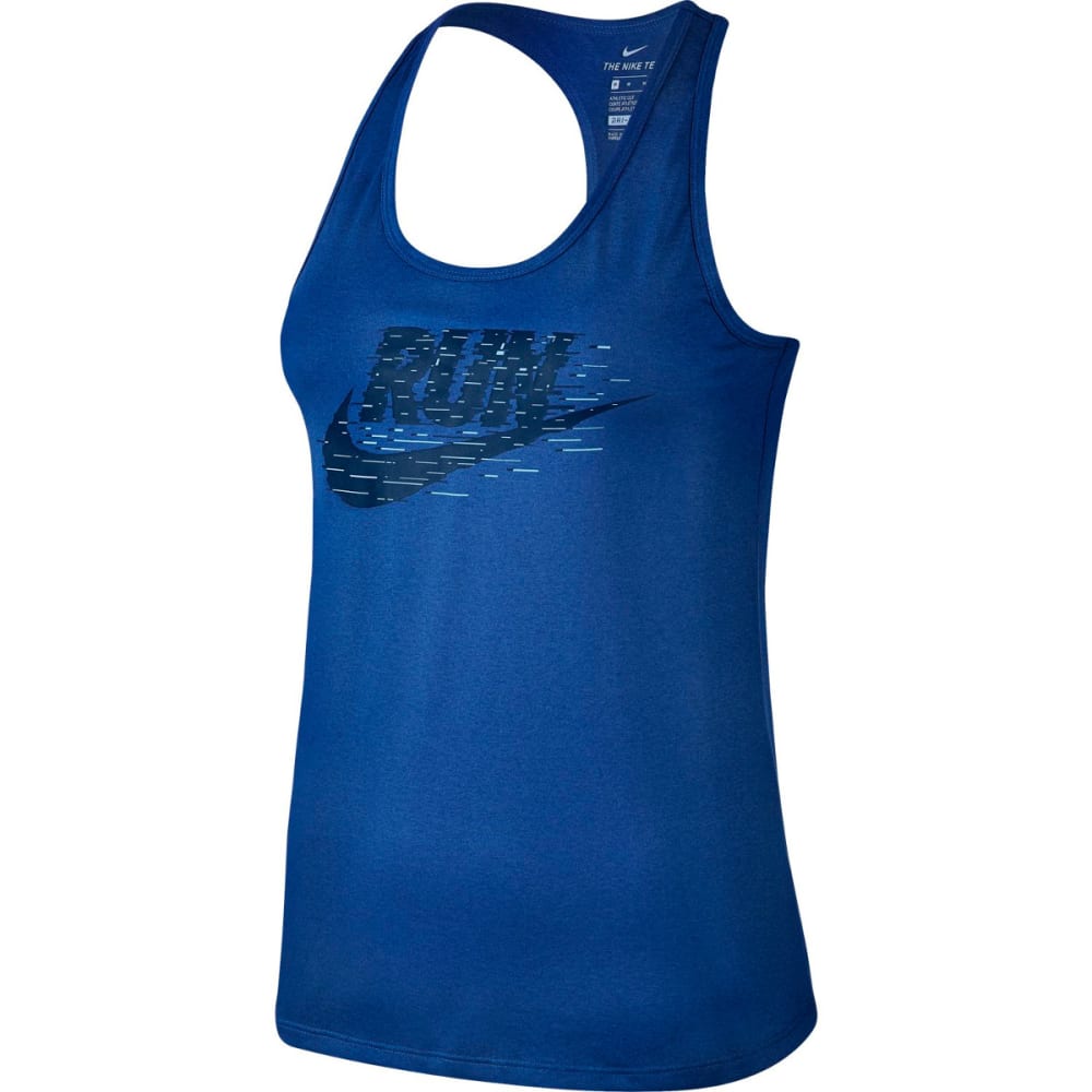 NIKE Women's Dri-FIT Swoosh Racerback Running Tank Top S