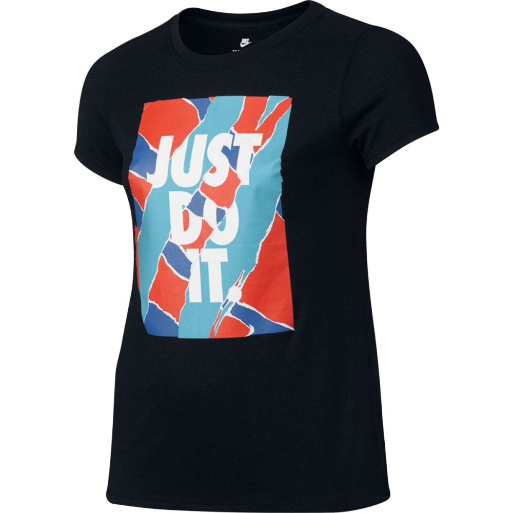 NIKE Girls' Just Do It T-Shirt S