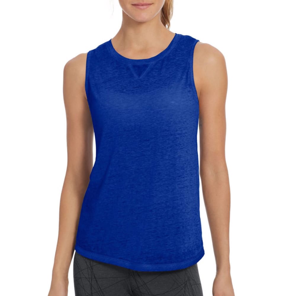 CHAMPION Women's Authentic Wash Muscle Tank Top S